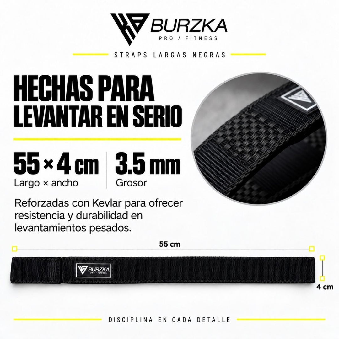 Straps Kevlar Negro