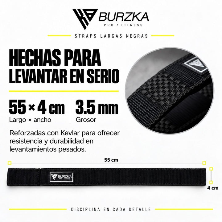Straps Kevlar Negro