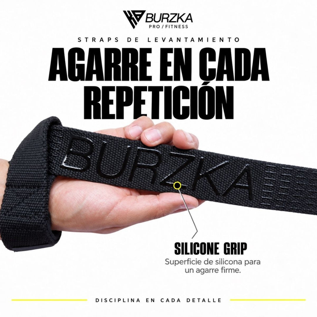 Straps Silicone Grip Negro