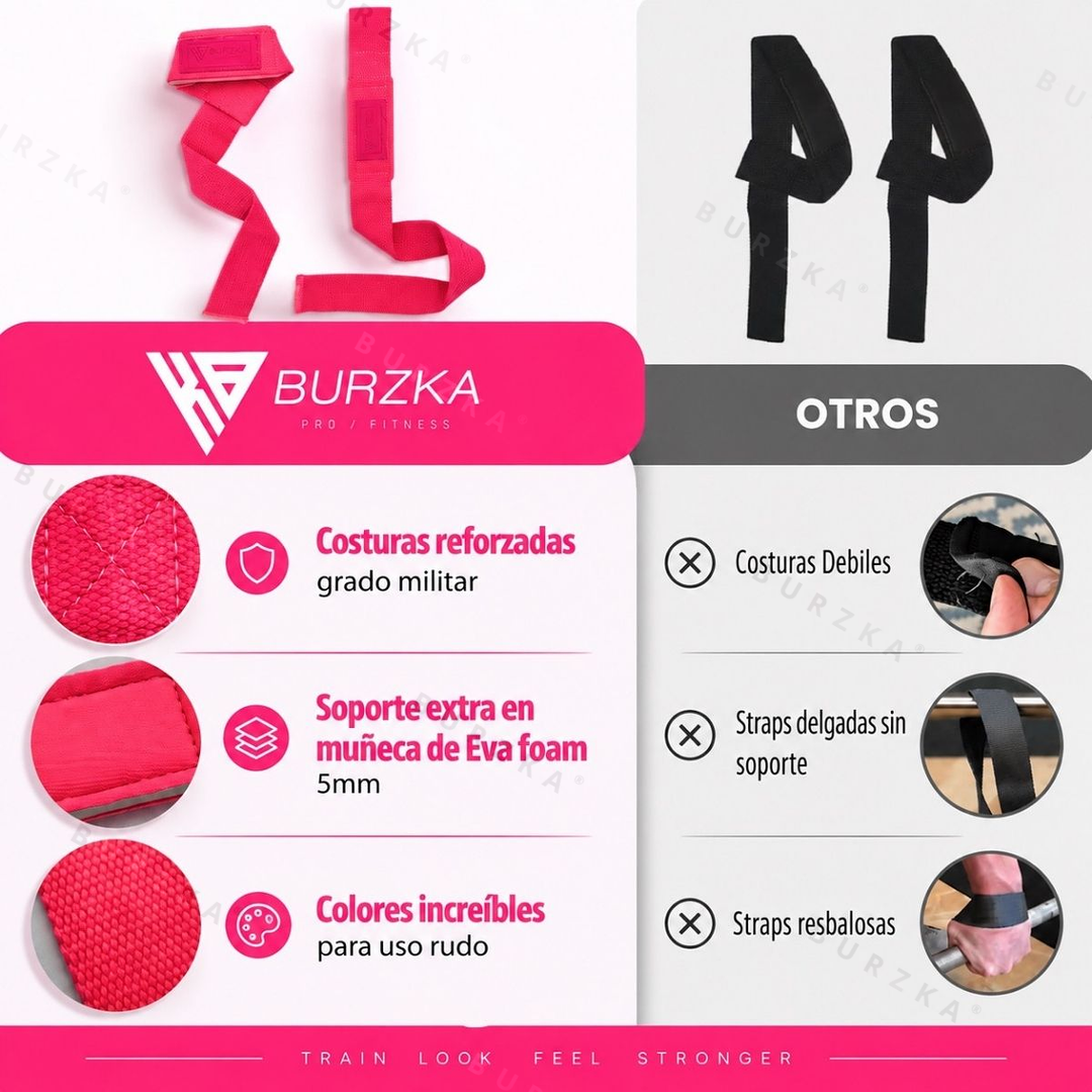 Straps Neon Rosa