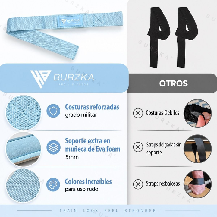 Straps Baby Blue