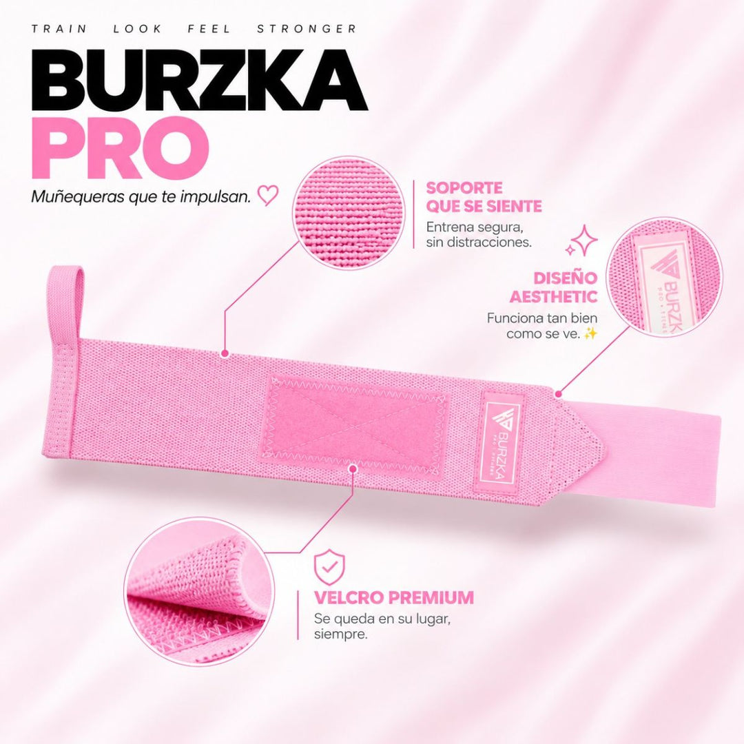 Muñequera Rosa