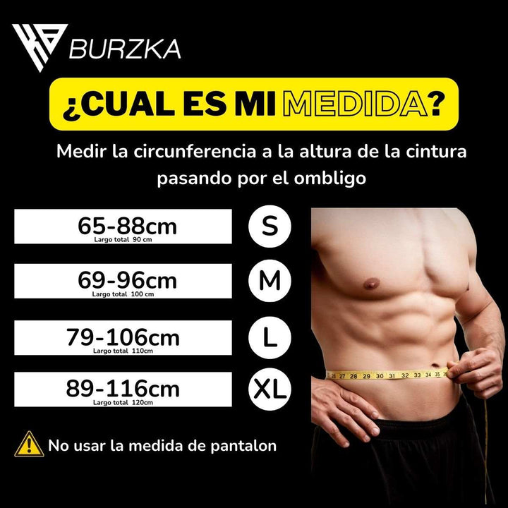 Cinturón 10 MM Piel - Burzka