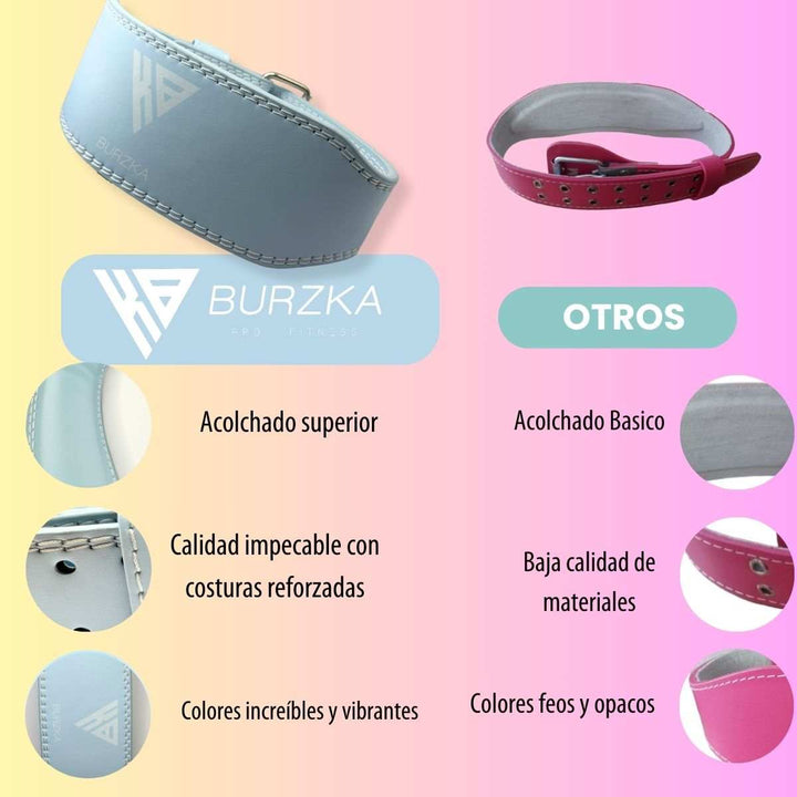 Cinturón Hebilla Baby Blue - Burzka - #AltoRendimiento#