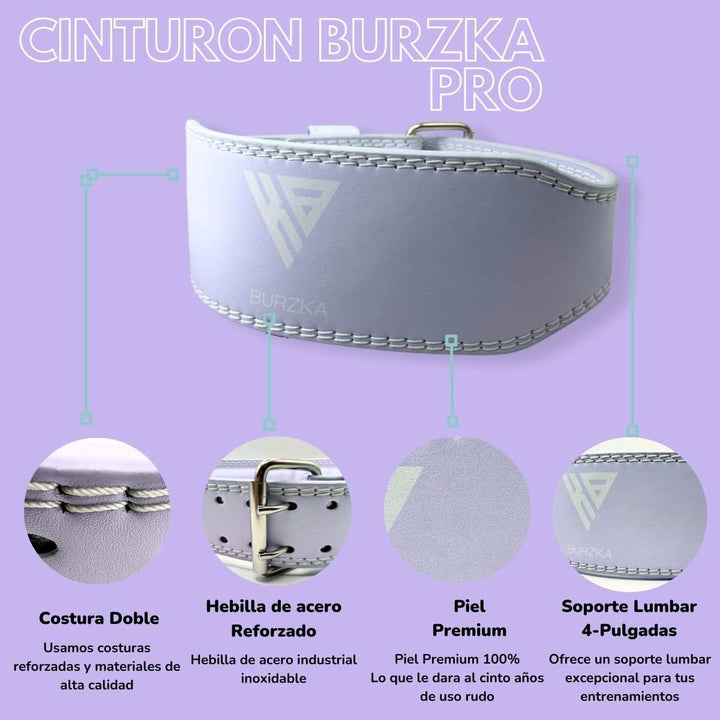 Cinturón Hebilla Lavanda - Burzka - #AltoRendimiento#