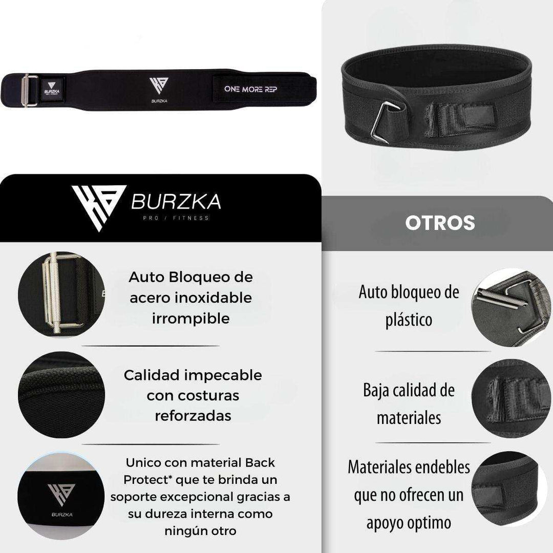Faja con Auto Bloqueo V.2 - Burzka - #AltoRendimiento#