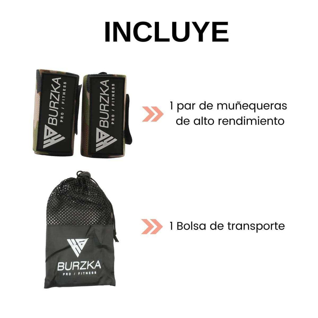 Muñequera 18 pulgadas Camuflaje - Burzka - #AltoRendimiento#