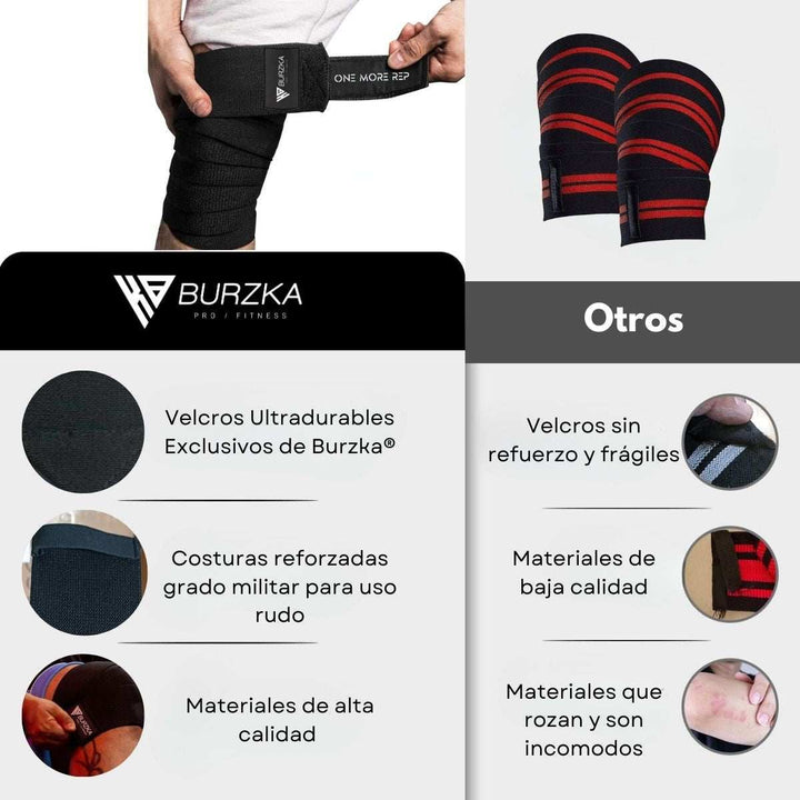 Rodillera Elastica PRO V.2 - Burzka